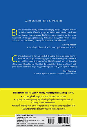 Quản Trị Nhân Sự Đúng - The Big Book Of HR / Sách Quản Trị Nhân Lực Đỉnh Cao (Tặng Kèm Bookmark Happy Life)