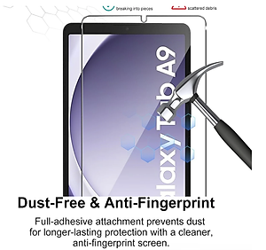 Dán cường lực dành cho Samsung Galaxy Tab A11 , Tab A9 chống xước chống vỡ - Hàng nhập khẩu