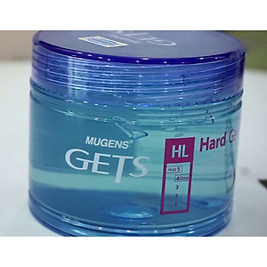 Gel đặc cứng Mugens Super Hair Gel Hàn Quốc 330ml + Móc khóa