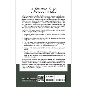 Sách Sự Trỗi Dậy Nguy Hiểm Của Giáo Dục Trị Liệu