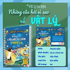 Combo Vật lý Hóa học vui nhộn - Những câu hỏi vì sao về Vật lý, Hóa học (2 Cuốn)