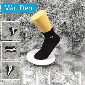 Tất Vớ nam cổ trung trơn AS-PM201. 4 màu: Trắng, đen, xanh, xám. dày dặn, mềm mại, kháng khuẩn khử mùi, không hôi chân.