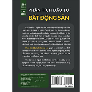 Sách Phân Tích Đầu Tư Bất Động Sản