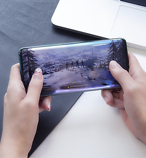 Tấm dán kính cường lực Full keo UV cho Samsung Galaxy S20 / S20+ / S20 Ultra - Màu trong suốt - Hàng chính hãng