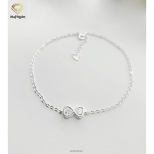 Lắc chân bạc Ý 925 Huệ Ngân - Vô cực RYBJ50043