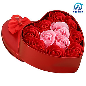 Hộp Quà Tặng Sáp Thơm Hoa Hồng Hình Trái Tim Ý Nghĩa Quà Tặng Dành Cho Người Thương