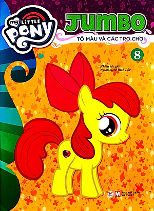 Sách My Little Pony - Jumbo Tô Màu Và Các Trò Chơi 8