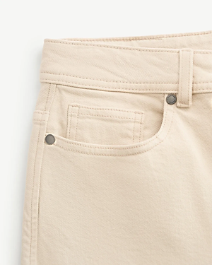 Quần jean nam màu Be Form Straight cropped - ROUTINE 10S25DPA018