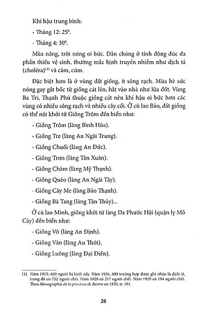 Sách Tỉnh Bến Tre Trong Lịch Sử Việt Nam Từ Năm 1757 Đến 1945
