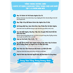 Flashcard Tiếng Trung Hán Ngữ 1 + 2 - Bộ Thẻ Học Từ Vựng Tiếng Trung Cầm Tay - Phạm Dương Châu (Phiên bản có hình ảnh,màu sắc,câu chuyện)