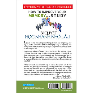 Sách Bí Quyết Học Nhanh Nhớ Lâu (Tái Bản)