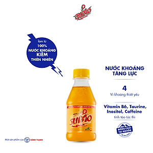 Thùng 24 chai Nước Khoáng Tăng Lực sumo Nguyên Bản 200ml