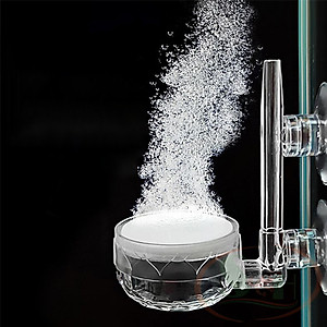 Đầu sủi oxy acrylic siêu mịn bọt khí oxy nhuyễn hòa tan bể cá tép thủy sinh