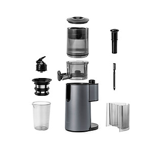 Máy ép chậm Elmich JEE-8758, công suất 240W, bảo toàn dưỡng chất, giữ trọn hương vị, ép kiệt bã tới 98% - Hàng Chính Hãng