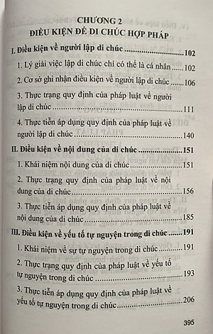 Di Chúc và Điều Kiện Có Hiệu Lực Của Di Chúc