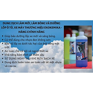 COMBO NƯỚC RỬA XE KHÔNG CHẠM BIO 45-1L VÀ BÓNG LỐP BLACKBRILL -1L