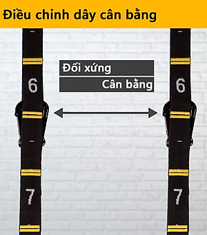 Vòng treo gỗ Gymnastic Rings Cleacco có vạch kẻ số , khóa cài thông minh tiện lợi , chắc chắn treo xà đơn , các bài tập dip rings , street workout , bảo hành 12 tháng - BORO SPORT