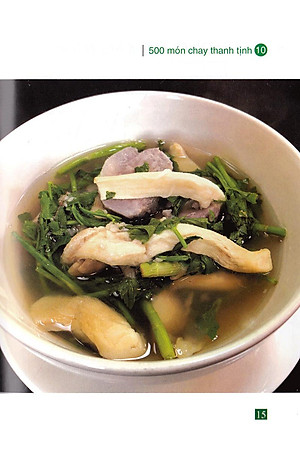 Sách 500 Món Chay Thanh Tịnh - Tập 10