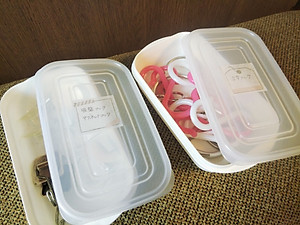 Combo hộp đựng thực phẩm Whity Pack 700ml + Set 02 hộp 350ml - nội địa Nhật Bản