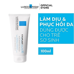 Bộ kem dưỡng làm dịu và phục hồi làn da La-Roche Posay Cicaplast Baume B5 100ml & Foaming Gel 50ml