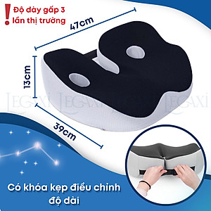 Đệm Mông Ngồi Chống Trĩ, Gối Lót Ghế Chống Đau Xương Cụt Thần Kinh Tọa Thâm Mông Mụn Mông Xe Hơi Legaxi