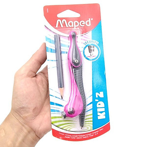 Compa Maped Kid 191610 - Màu Hồng