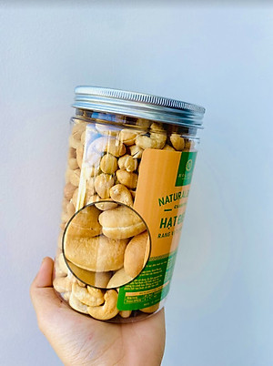 Hạt Điều Rang Mộc Vị Tự Nhiên - Thương Hiệu Holinut/500gr