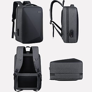 Balo Nam Tích Hợp Khóa Chống Trộm Cao Cấp Teement, Chống Rạch, Chống Nước, Chống Xước Thời Trang Phong Cách Mới - Hàng Chính Hãng