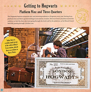 Sách Harry Potter Hogwarts: A Movie Scrapbook (English Book)