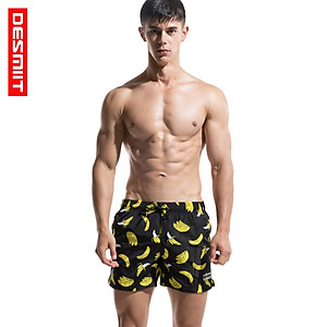 Quần Short Nam Thể Thao Đi Biển DESMIIT S732 - Họa Tiết Đặc Sắc, Thiết Kế Năng Động Với Dây Rút Độc Đáo, Chất Liệu Mềm Mại Thoáng Mát