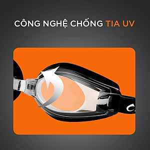 Kính Bơi Cận Từ 2 Đến 8 Độ Kính Bơi Người Cận  Dây Đeo Êm Ái Đệm Mũi Dẻo Dai Chống UV Cleacco SG8100 Boro Sport