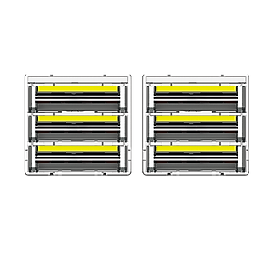 DORCO RAPID - Dao Cạo Râu Hàn Quốc 2 Lưỡi - Hộp Gồm 1 Cán 7 Đầu Cạo