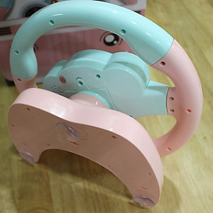 Đồ chơi Vô Lăng Tập Lái Cho Bé RongDali Toys, nhựa ABS, 2 màu cho bé trai và gái