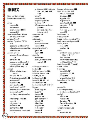 Lists For Curious Kids: 263 Fun, Fascinating And Fact-Filled Lists