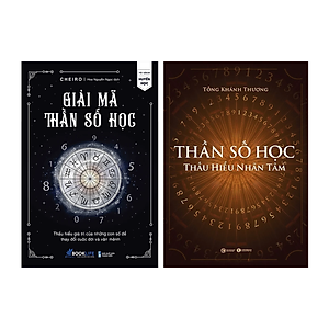 Sách - Combo 2 Cuốn: Giải Mã Thần Số Học + Thần Số Học Thấu Hiểu Nhân Tâm