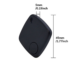 Thiết bị định vị toàn cầu GPS Sualio Tag cho Apple Find My tìm đồ vật, thú cưng, chìa khoá - Hàng nhập khẩu.