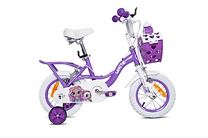 Xe đạp 3 bánh trẻ em Thống Nhất Princess TE12 (Phù hợp với trẻ từ 2 đến 6 tuổi) - Hàng chính hãng