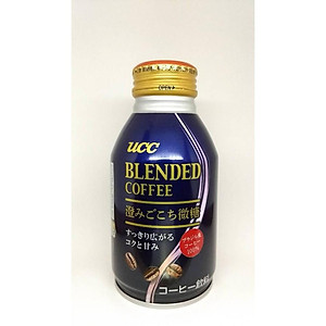 Cafe - Cà phê sữa UCC Blended Coffee Bitter chai pha sẵn (ít đường)