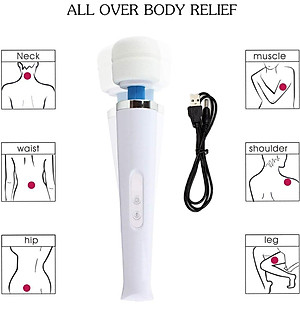 Máy Massage HV280 10 Cấp Độ Pin Sạc Tốc Độ Cao - Massager with 10 vibration patterns Powerful Speeds