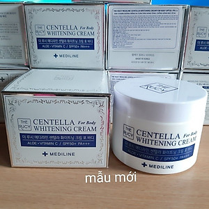 Kem Dưỡng Trắng Da, Chống Nắng Toàn Thân The Rucy Mediline Centella Whitening Cream For Body SPF 50+ PA+++ 100ml