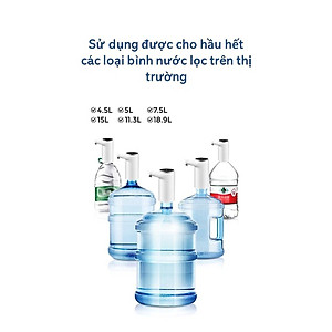 Vòi Bơm Nước Tự Động Đa Năng , Đầu Bơm Thông Minh Rót Nước Rảnh Tay Từ Binh Lọc - HÀNG CHÍNH HÃNG