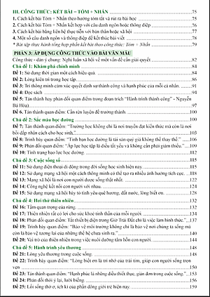 Bộ Công Thức Viết Văn Siêu Tốc cho Học Sinh THCS ( Phan Hồ Điệp - Đậu Ngọt)