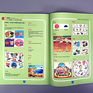 Sách 300 Trò Chơi Phát Triển Trí Tuệ Cho Trẻ - 6 Tuổi (Tái Bản)