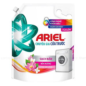 Nước Giặt ARIEL Chuyên Gia Cửa Trước Ngăn Lem Màu