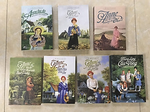Combo 07 cuốn Anne tóc đỏ: Anna tóc đỏ dưới Chái nhà Xanh, Anna tóc đỏ làng Avonlea, Anna tóc đỏ ở đảo Hoàng từ Edward, Anna tóc đỏ dưới mái nhà Bạch Dương, Anna tóc đỏ và Ngôi nhà Mơ Ước, Anna dưới mái nhà Bên Ánh Lửa, Thung lũng cầu vồng