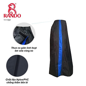Váy đi mưa chống nước, che kín hông RANDO