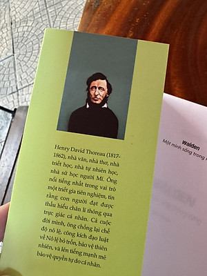 (Ấn bản bỏ túi) WALDEN - MỘT MÌNH SỐNG TRONG RỪNG  - Henry David Thoreau - Hiếu Tân dịch  - NXB Tri Thức
