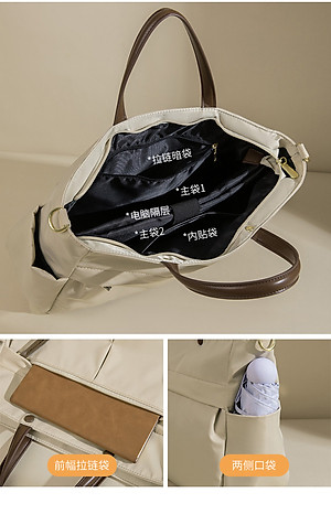 Túi xách nữ công sở dáng ngang cao cấp BEE GEE TN1119