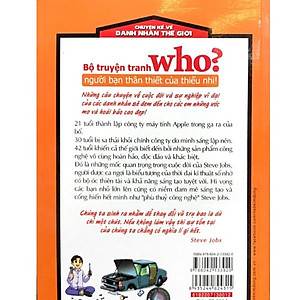 Sách Who? Chuyện Kể Về Danh Nhân Thế Giới: Steve Jobs