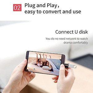 Đầu chuyển OTG Baseus USB Type C sang USB Full size (TYPE C- USB)/ (USB-TYPE C)/ (TYPE C-MICRO)- Hàng chính hãng